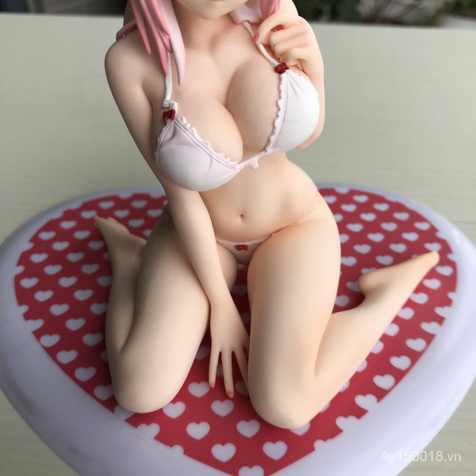 Mô hình nhân vật Super Sonico phong cách mùa hè đựng trong hộp chiều cao 12cm hàng xuất khẩu thật