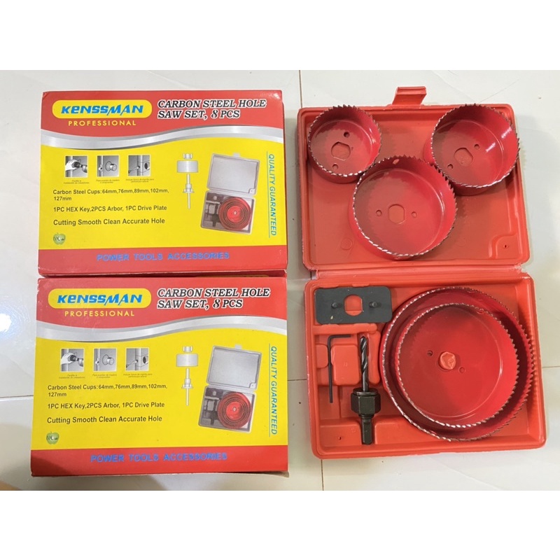 Bộ dụng cụ khoét thạch cao 8pcs hiệu kenssman