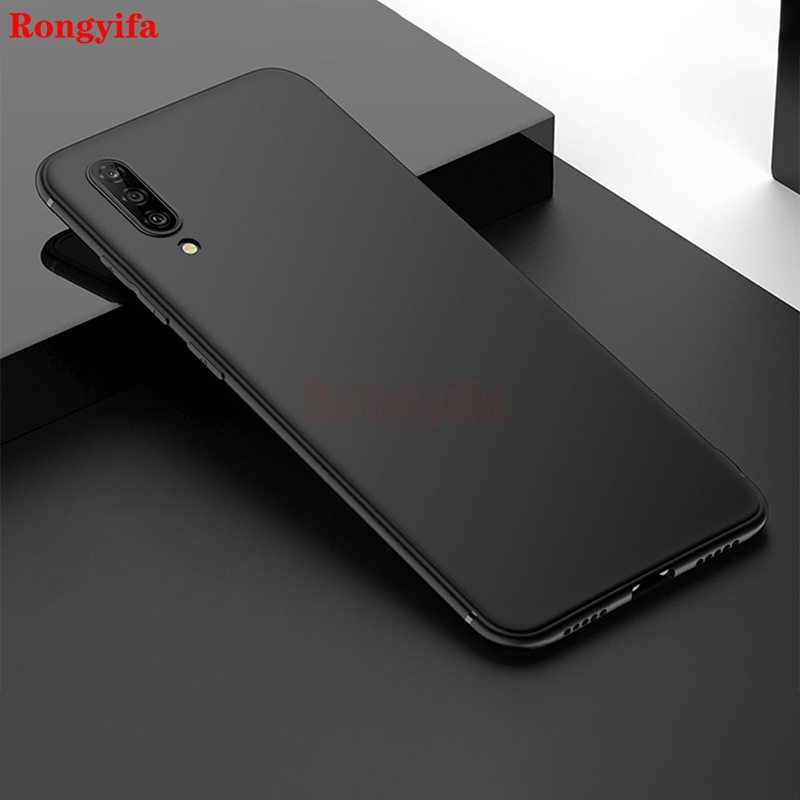 Xiaomi Mi CC9 A3 CC9e A3 Lite 9T Pro 9 SE Redmi K20 Pro 7A Note 7 Case Luxury Matte Soft TPU Silicone Shockproof Cover