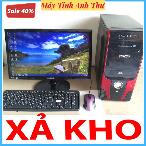 Máy Tính Bàn PC Chơi Game Online, Học Tập, Thùng Máy Tính Văn Phòng Cấu Hình 2GB, Ổ Cứng 160GB | BigBuy360 - bigbuy360.vn