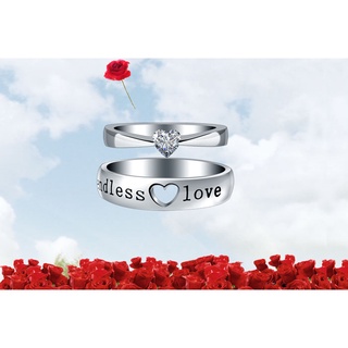 Nhẫn đôi Bạc Hiểu Minh NC135