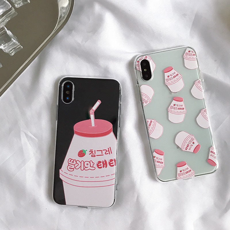 Ốp lưng iphone hộp sữa nhật 6 6plus 6s 6s plus 7 7plus 8 8plus x xs xs max 11 11 pro 11 promax12 12promax-t42