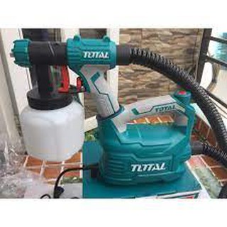 Máy phun sơn total 500w tt5006 súng phun sơn điện bình nhựa total