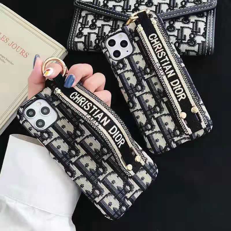 Ốp điện thoại họa tiết thêu trên vải thiết kế sang trọng cho iPhone 12 Pro Max 11 Pro Max SE X XR XS MAX
