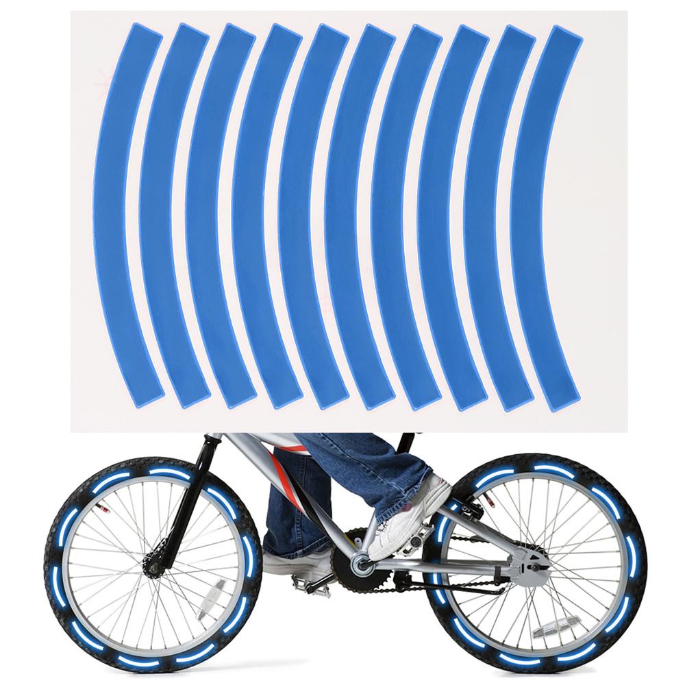 LANFY Bộ 10 Cuộn Băng Keo Phản Quang Cho Xe Đạp