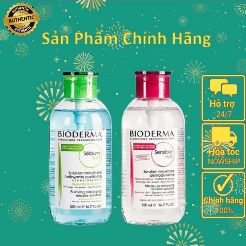 Nước Tây Trang Bioderma 500ml chuẩn chính hãng - AUT | BigBuy360 - bigbuy360.vn