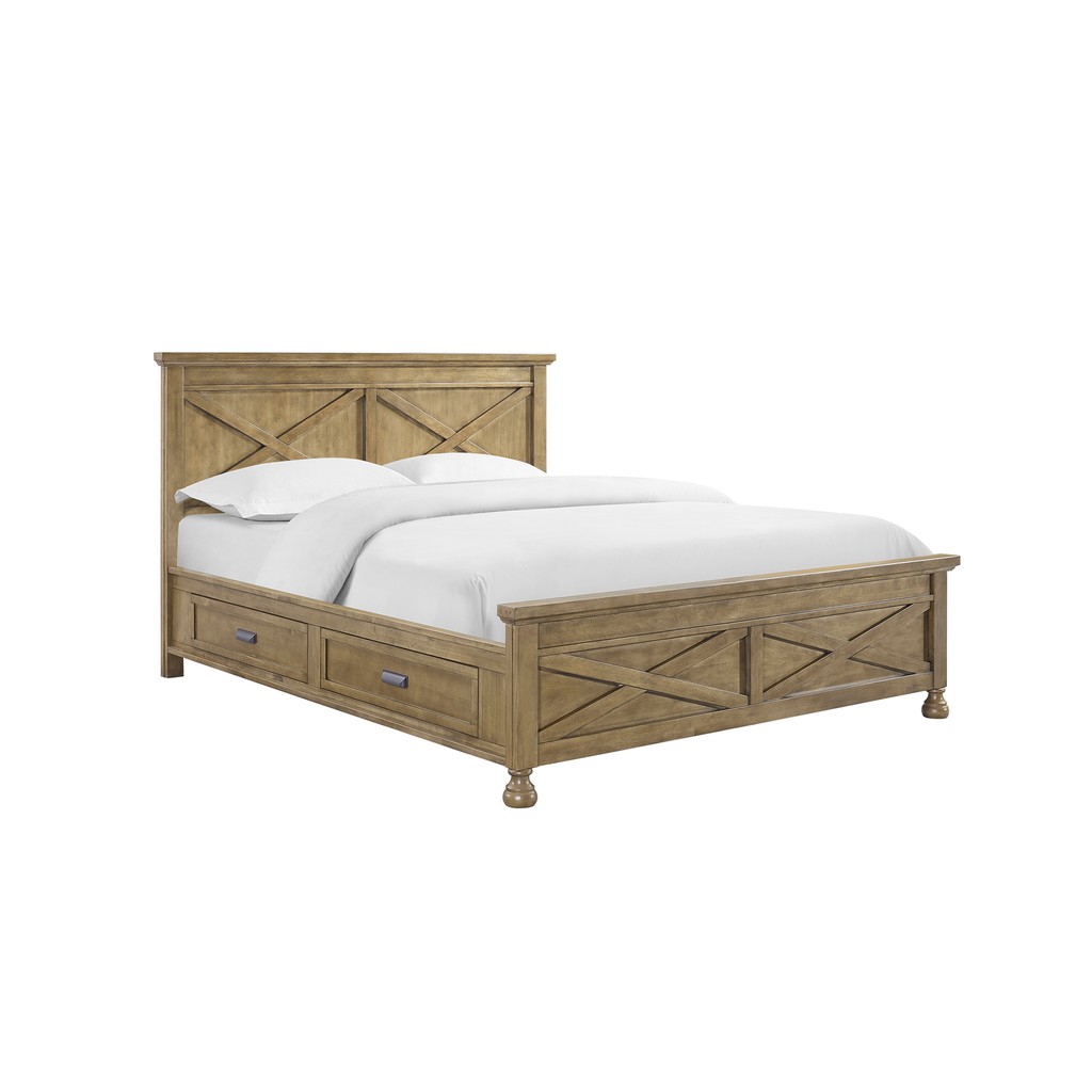 Tropical Queen Bed with drawer - Giường Tropical có ngăn kéo