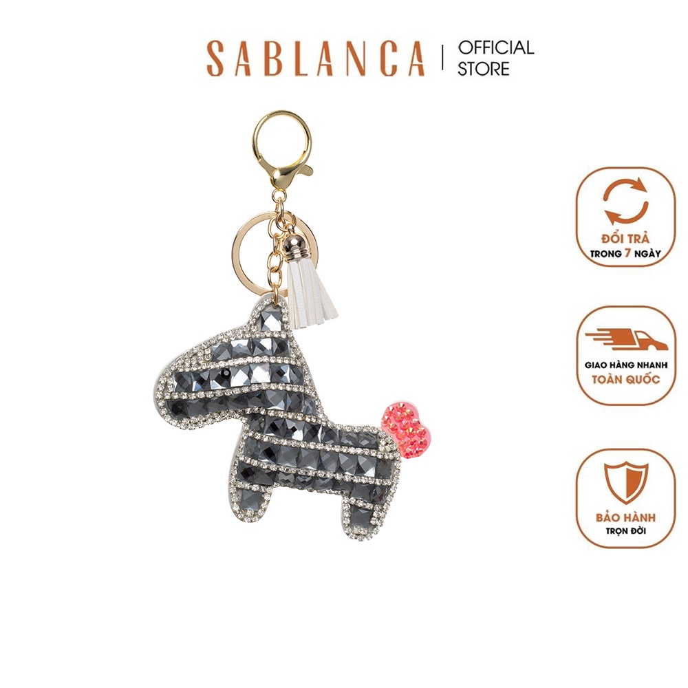 Móc khóa phụ kiện túi xách nữ SABLANCA 5054HW0010