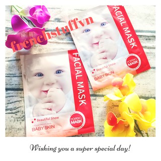[Horec] Mặt nạ BABY SKIN cam