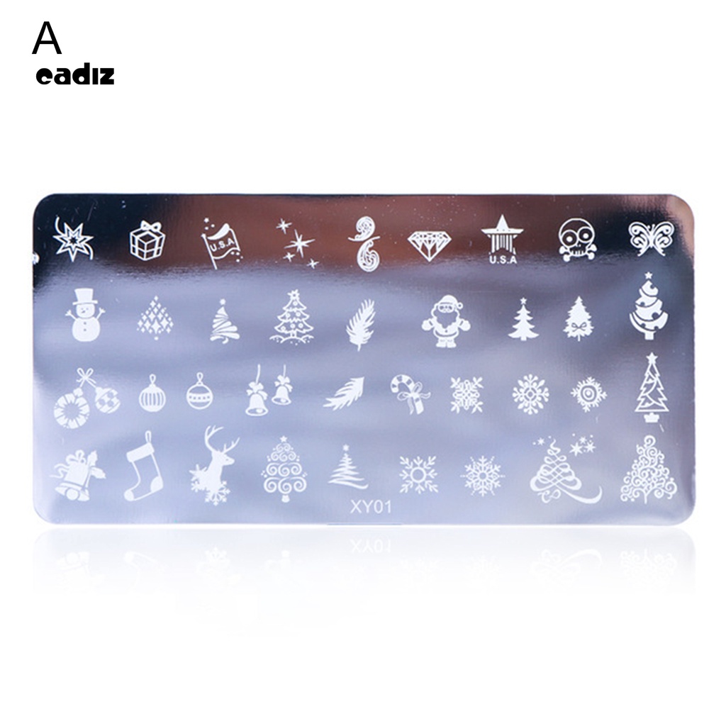 [Hàng mới về] Khuôn mẫu họa tiết trang trí móng tay mini độc đáo