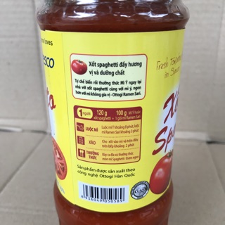 Lọ Sốt Spaghetty Tomato OTTOGI 400g