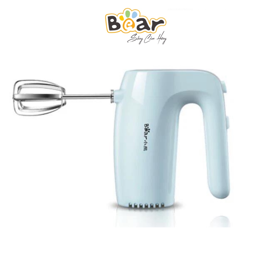 Máy Đánh Trứng, Đánh Kem Mini Cầm Tay Bear, 5 Tốc Độ_Bảo Hành 12 Tháng