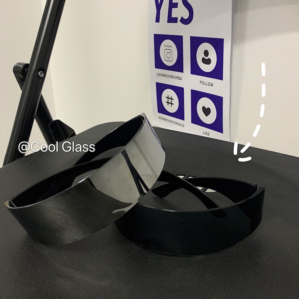 Mắt Kính Laser Phong Cách punk Thời Trang Cá Tính