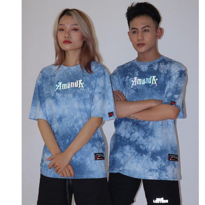 Áo thun loang màu form rộng tay lỡ nam nữ Phông tiedye Unisex phản quang Local Brand Chính Hãng Midori M Studio