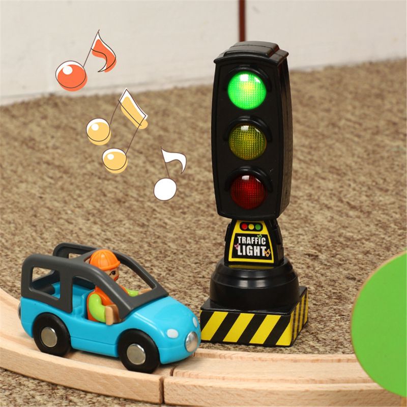 Bộ Đồ Chơi Biển Báo Giao Thông Có Đèn Và Nhạc Cho Bé