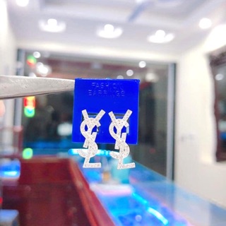 Bông tai nữ bạc, khuyên tai nữ bạc ta cao cấp