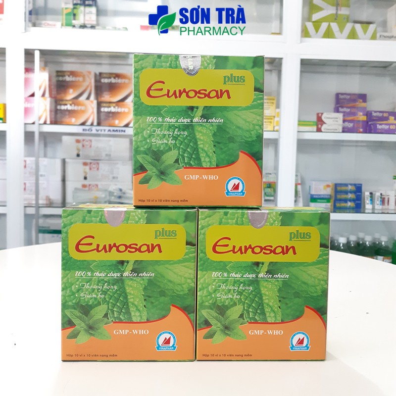 VIÊN UỐNG EUROSAN XANH Hộp 100 viên