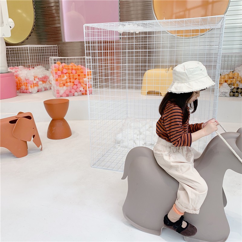 Quần dài vải cotton thoải mái cho bé gái