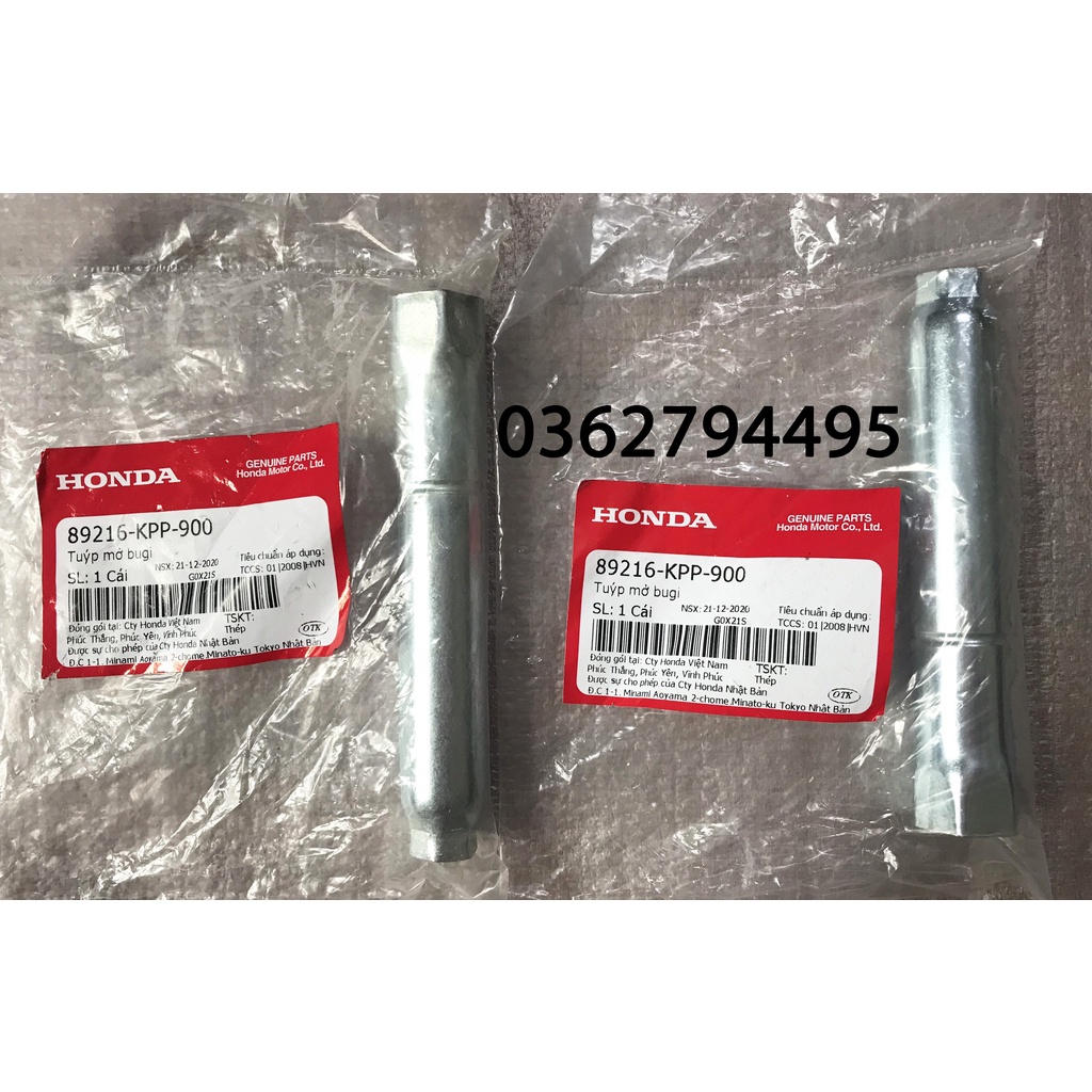 Tuýp mở/Tuýp tháo Bugi xe Winner/Sonic/PCX Zin chính hãng Honda
