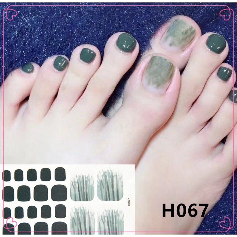 Miếng dán móng 3D xinh xắn H066-080 DIY