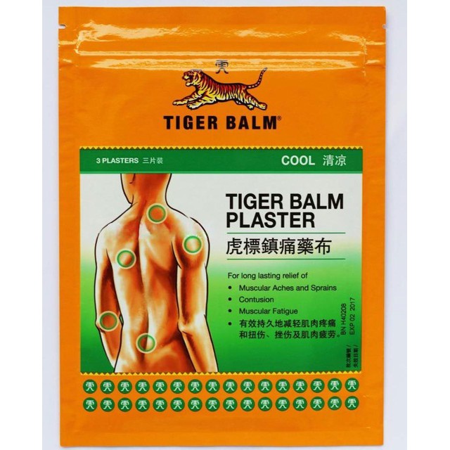 Cao dán tiger balm Medicated Plaster RD Thái Lan