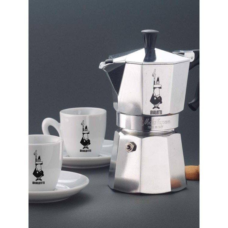 Ấm pha cafe Bialetti Moka Express 1/3/6 cups