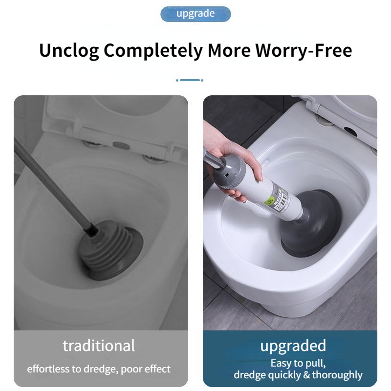 Dụng Cụ Thông Tắc Bồn Cầu Có Giác Hút Tiện Dụng