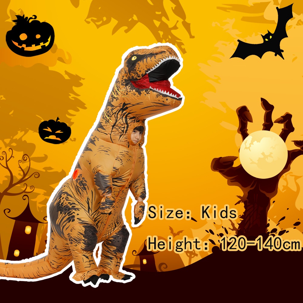 Bộ Đồ Bơm Hơi Hóa Trang Khủng Long Bạo Chúa Dành Cho Tiệc Halloween