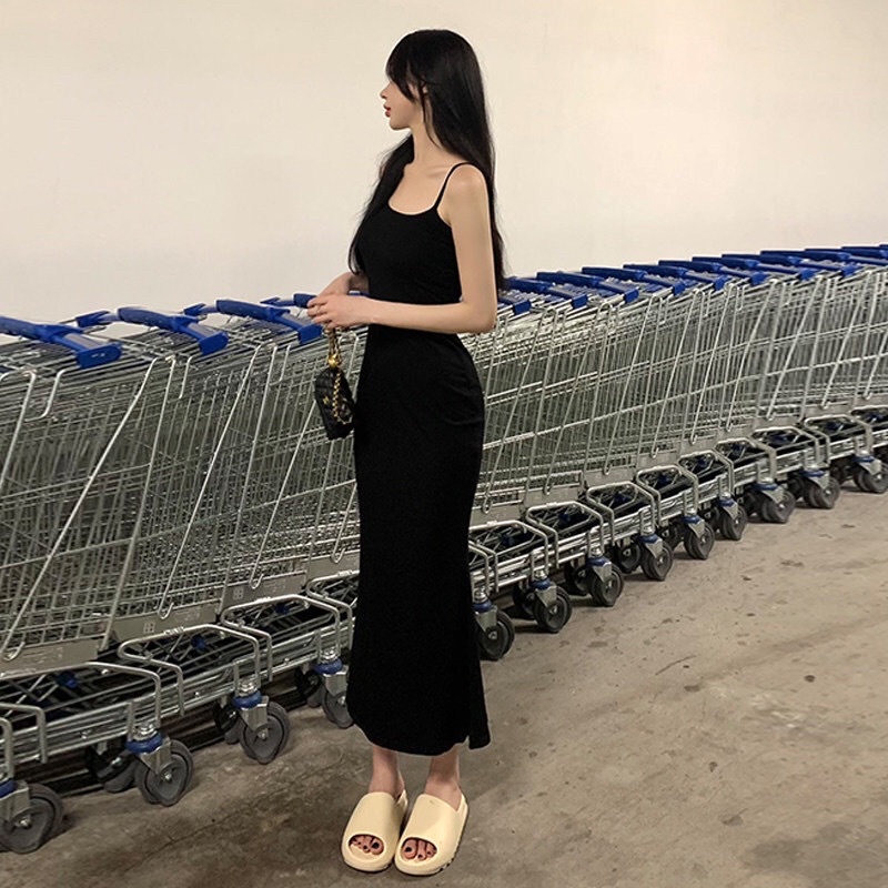 Đầm 2 dây đuôi cá hai dây -Chocomy Shop