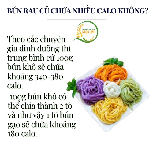 Bún ngũ sắc rau củ mix vị giảm cân Đặc sản Cao Bằng gói 1kg | BigBuy360 - bigbuy360.vn