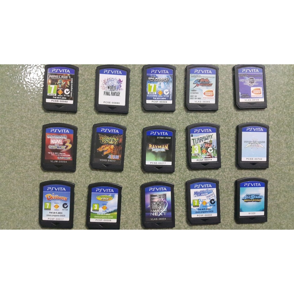 Tổng hợp thẻ Card game PS VITA không còn hộp Part 1 | BigBuy360 - bigbuy360.vn