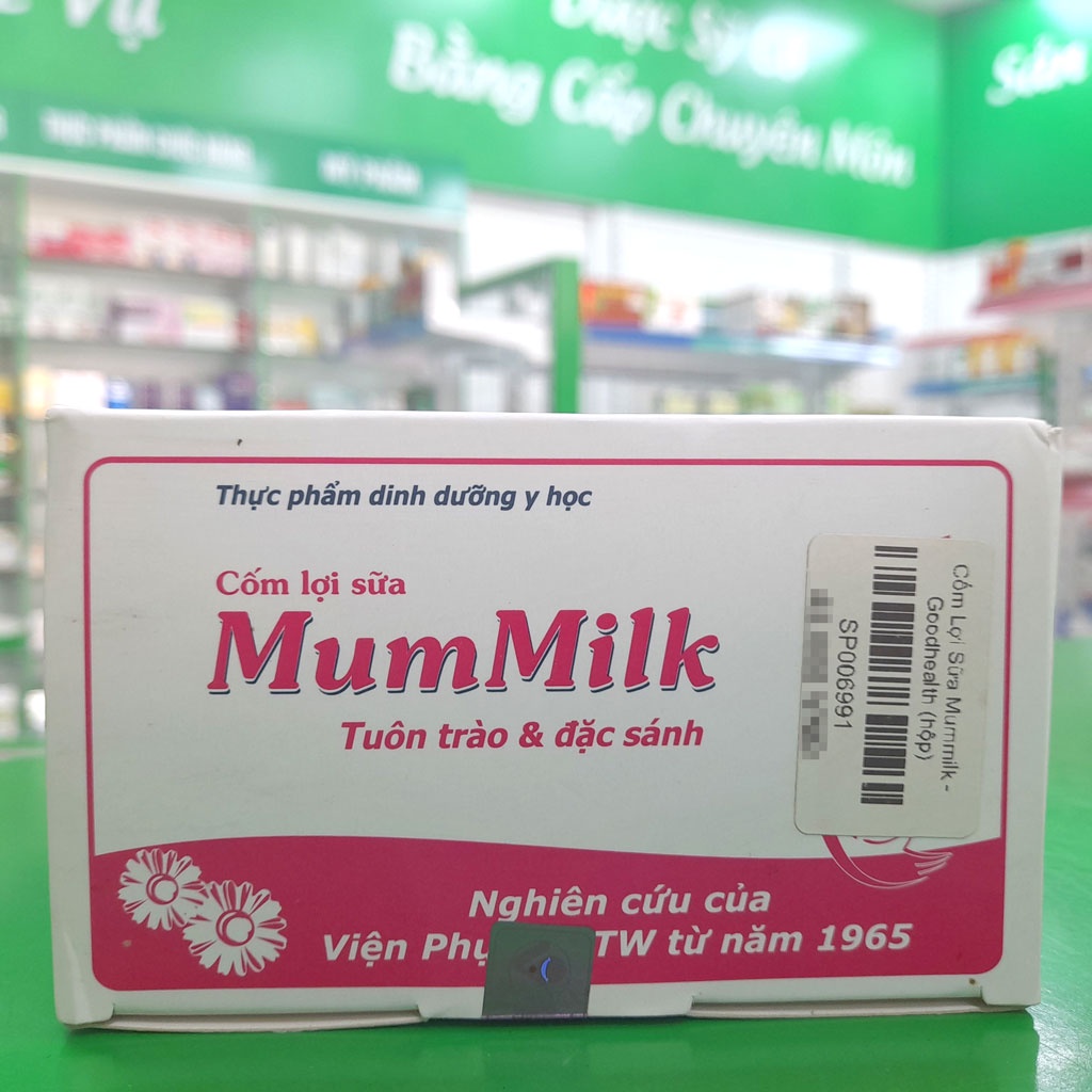 [Chính Hãng] Cốm lợi sữa Mummilk Gold - Sản phẩm của Viện Phụ sản TW từ 1965, Chưa lợi sữa Hoàn 100% tiền (hộp 20 gói)