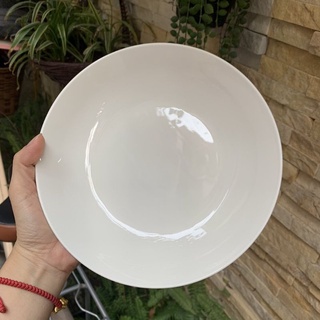 Đĩa sứ trắng 7 .18 cm