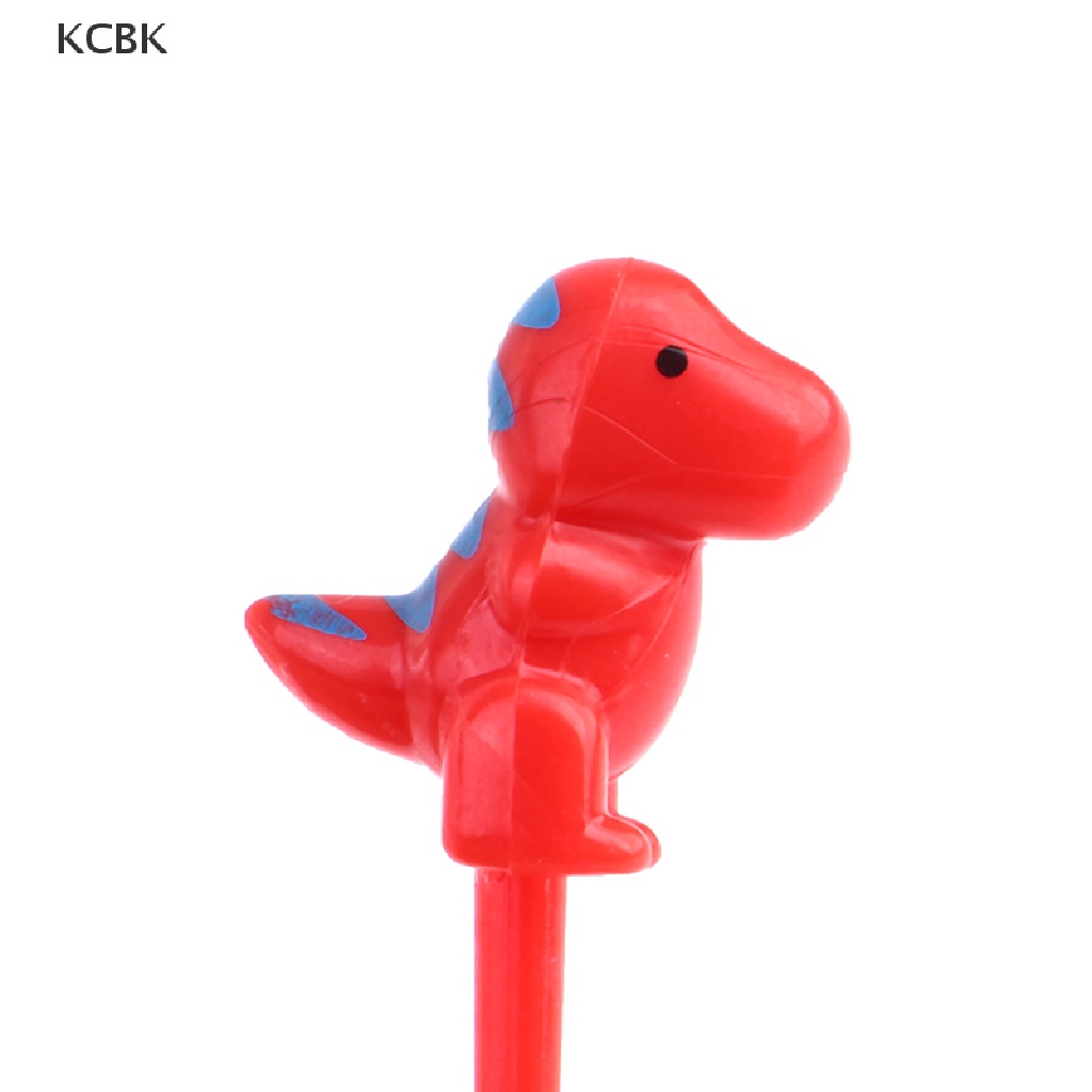 KC 6pcs/set dinosaur Mini Animal Cartoon Food Picks Children Snack Fruit Fork BK