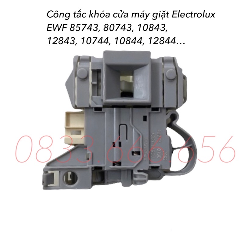 Công tắc (khoá) cửa máy giặt ELECTROLUX  EWF 85743, 80743, 10843,  12843, 10744, 10844, 12844…