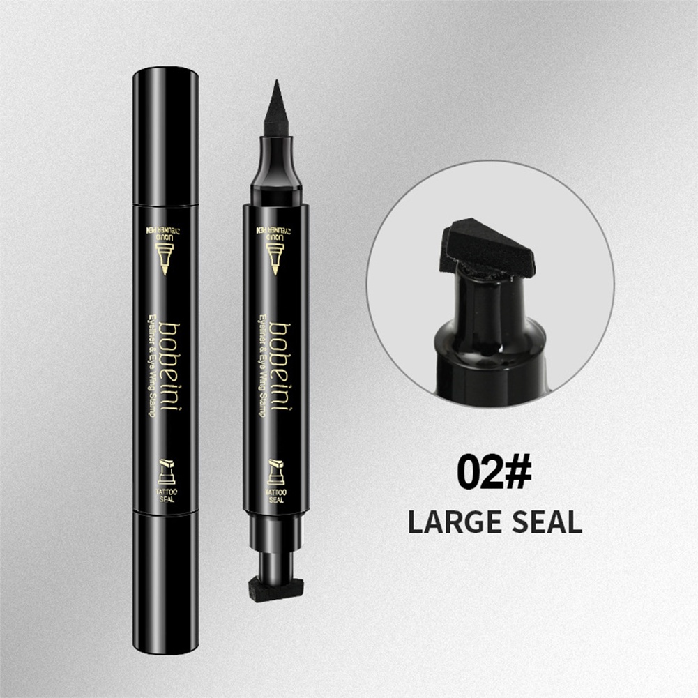 Bobeini eyeliner double-headed wing seal quick-drying waterproof and sweat-proof not easy to smudge makeup women