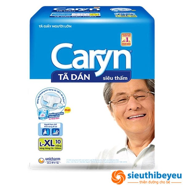 Tã dán Caryn XL10