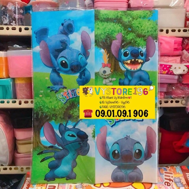 BAO TẬP/DÁN TƯỜNG STITCH
