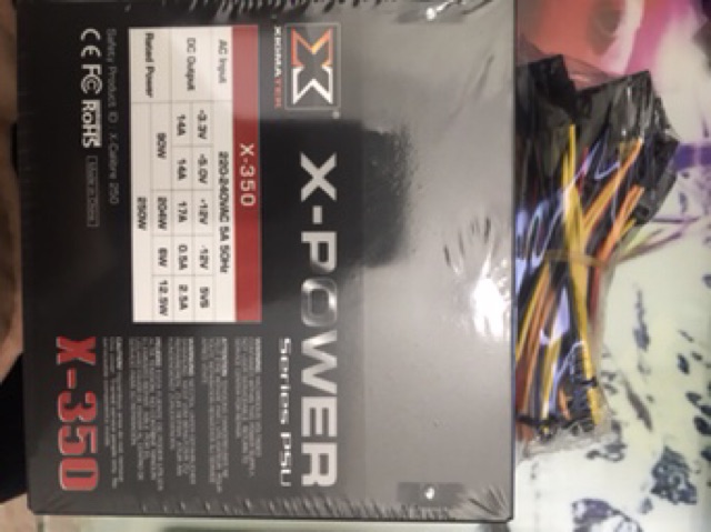 Nguồn XIGMATEK X-POWER X-350 (EN40544)