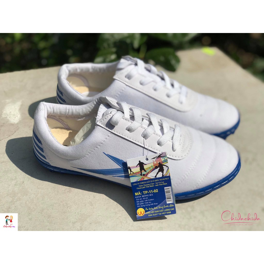 Giày đá bóng Thành Phát TP1102, giá rẻ, chất lượng cao; size 38-43