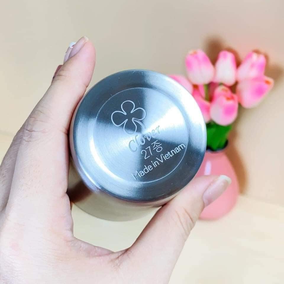 Cốc  Inox 304 Hàn Quốc 2 lớp giữ nhiệt, dungtích 150ml thích hợp sử dụng cho trẻ nhỏ, uống nước, trà, cafe đậm đặc