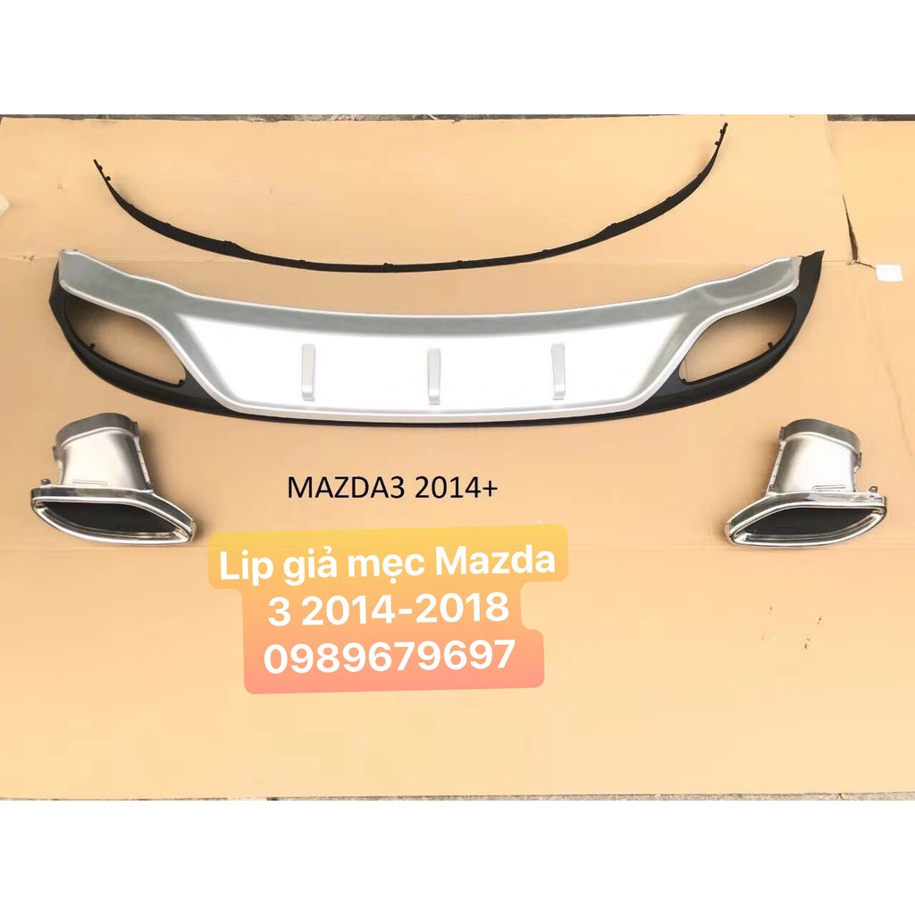 LIP CHIA PÔ MAZDA 3 2014 - 2018, MẪU GIẢ LIP MERCEDES