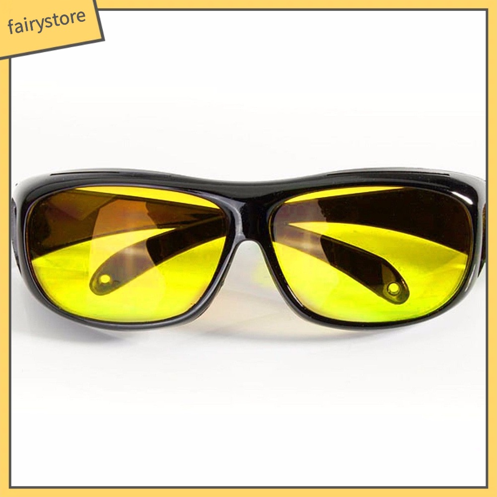 1 Đôi Kính Phân Cực Chống Tia Uv Cho Lái Xe Ban Đêm