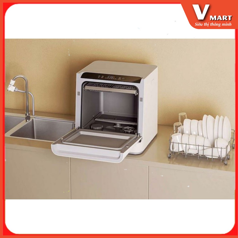 Máy rửa bát, chén thông minh kết nối ÂPP Xiaomi Mijia Dishwasher. An toàn tiện lợi cho mọi căn bếp .