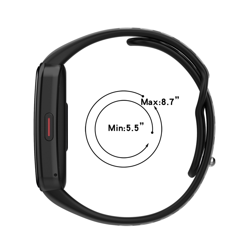 Dây đeo silicon mềm cho đồng hồ thông minh Huawei Band 6/ Honor Band 6 tùy chọn màu sắc