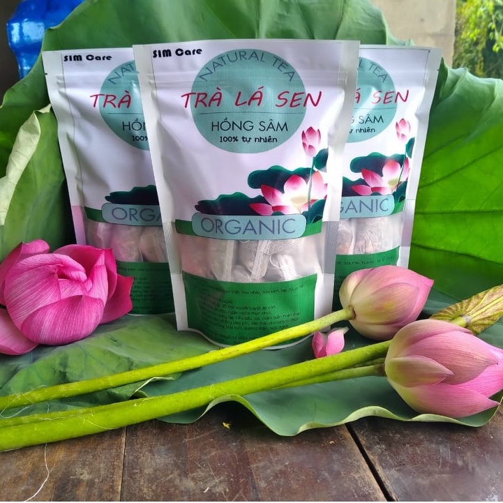500g Trà Lá Sen Trà Giảm Cân, Ngủ Ngon, Hạ Mỡ Máu, huyết áp cao, thanh nhiệt, giải độc.
