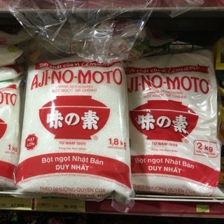 Mì chính Ajinomoto 1,8kg/2kg