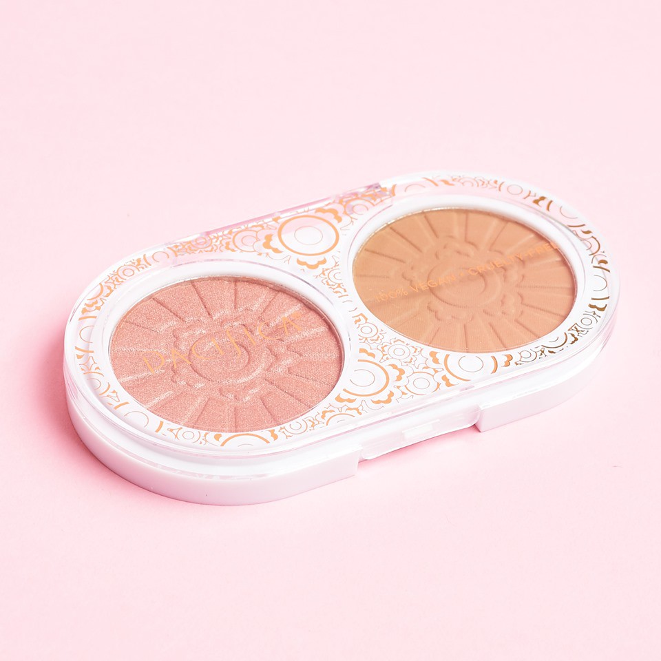 BỘ ĐÔI PHẤN MÁ HỒNG VÀ TẠO KHỐI PACIFICA BRONZED ROSE BLUSH BRONZER 8G NHẬP KHẨU CHÍNH HÃNG - 4233