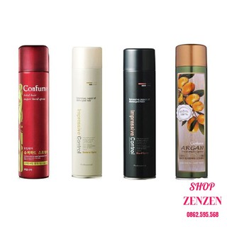 Gôm xịt giữ nếp tóc Mugen Hàn Quốc 300ml
