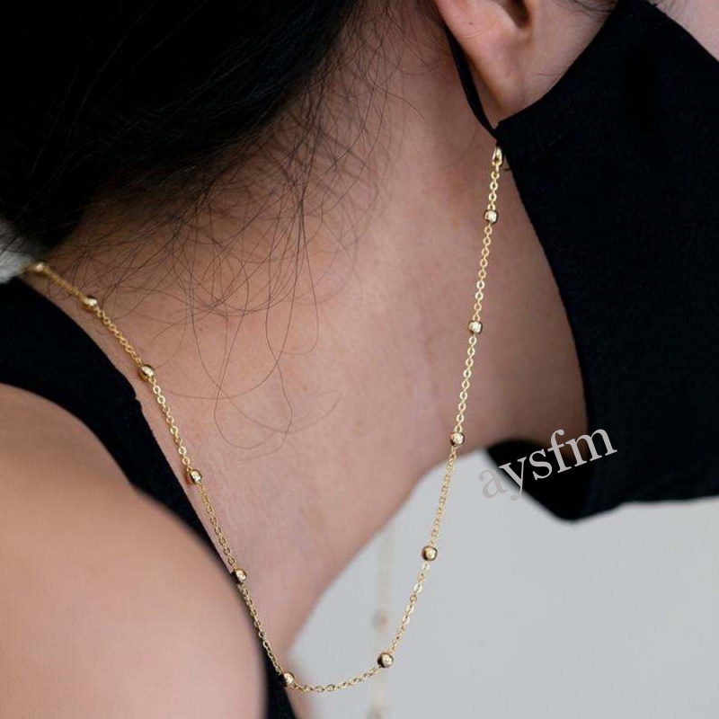Dây đeo khẩu trang thiết kế lấp lánh hợp thời trang cho nữ